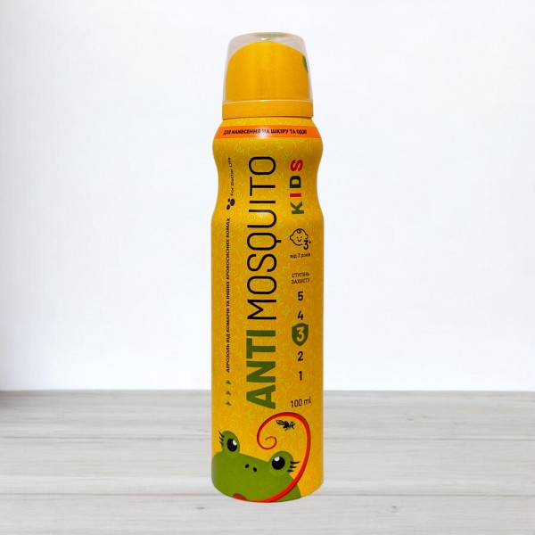 Аерозоль від комарів Anti Mosquito Kids, 100мл